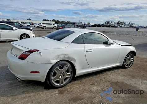2008 Lexus Sc 430 z USA, uszkodzony, nr VIN JTHFN45Y989018522